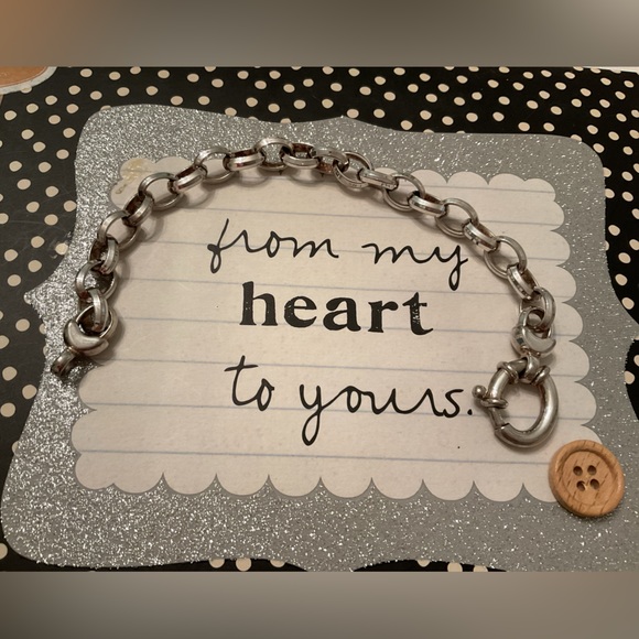 VINTAGE 925 SOLID STERLING MILOR ITALY LINK BRACELET WEIGHT 28 GRAMS 7 3/4” - Picture 12 of 15